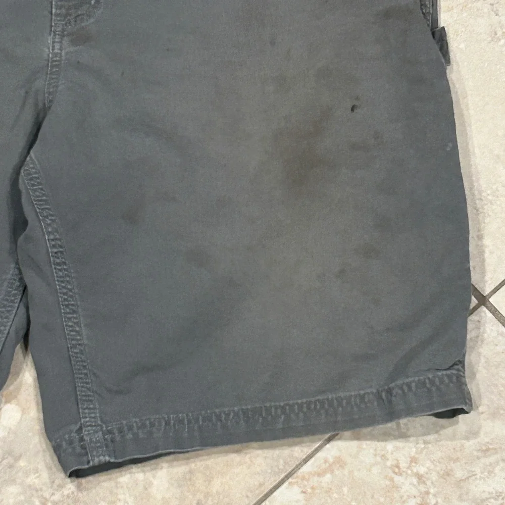 Carhartt Regular Fatigue Cotton Shorts Men 38x10.5 Fatigue Green Cotton Workwear